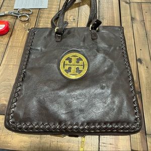 Dark brown Tory Burch purse